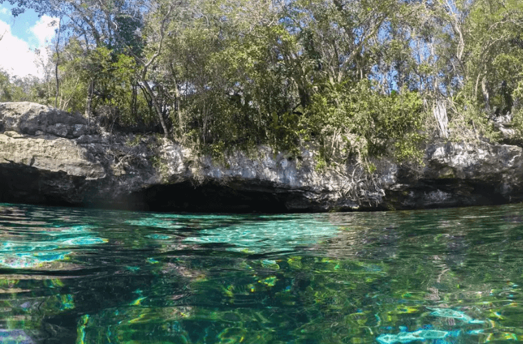 cenote for swimming 