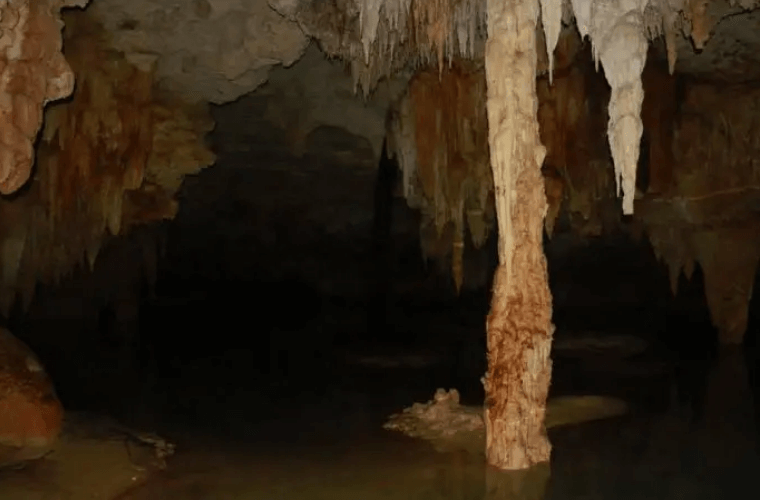 Tulum underground cenote 