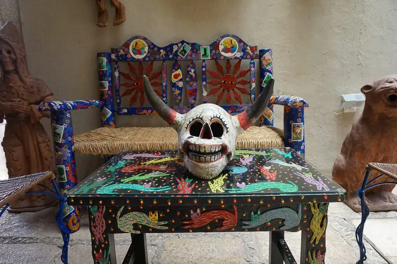  Mexican folk art at private museum Casa de los Venados in Valladolid