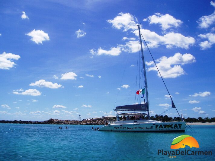 catamaran playa del carmen