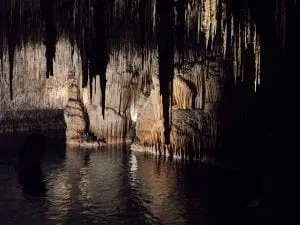 Mysterious underground cave