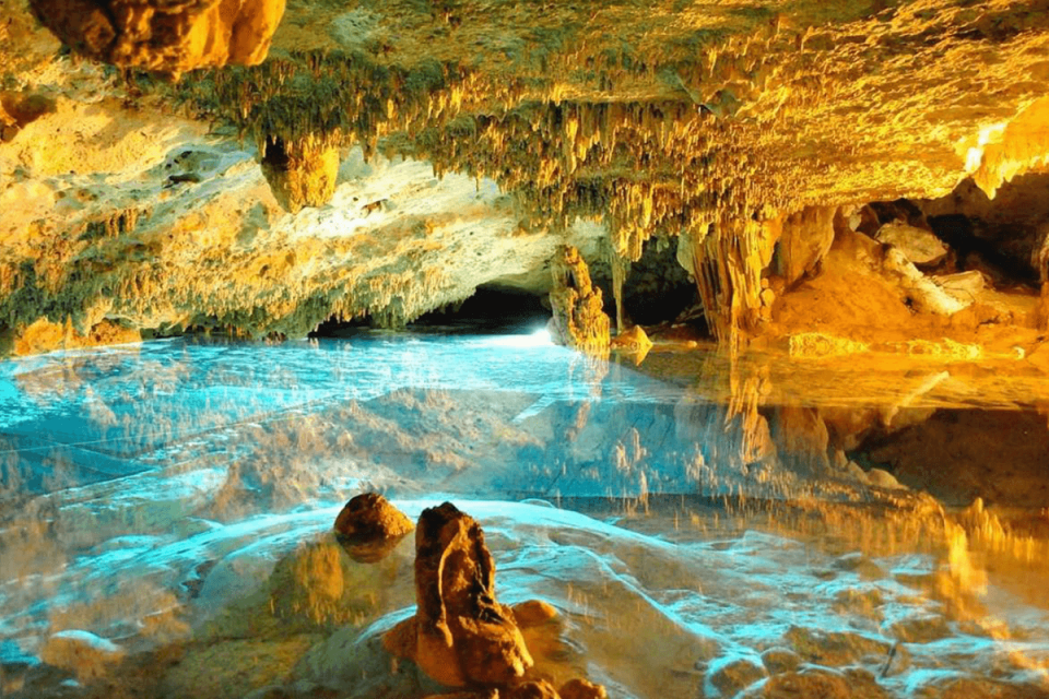 Tulum cenote underground