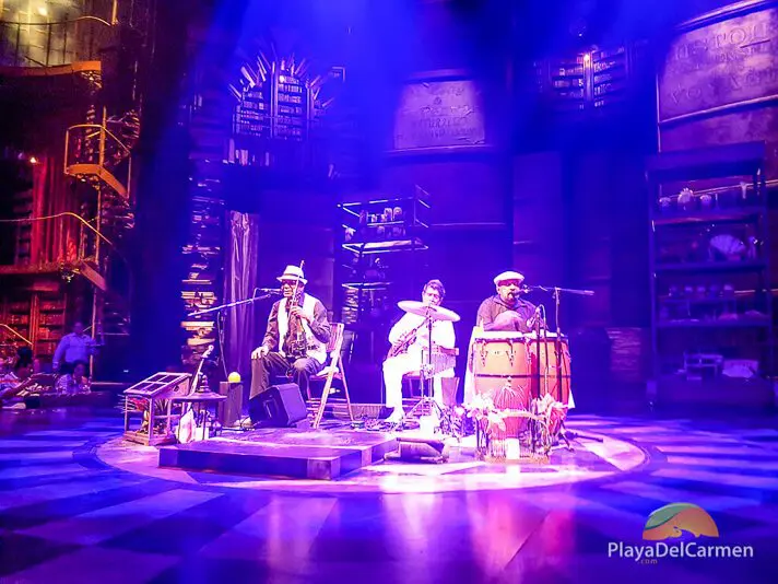 Cuban musicians play opening act at Cirque Du Soleil Riviera Maya