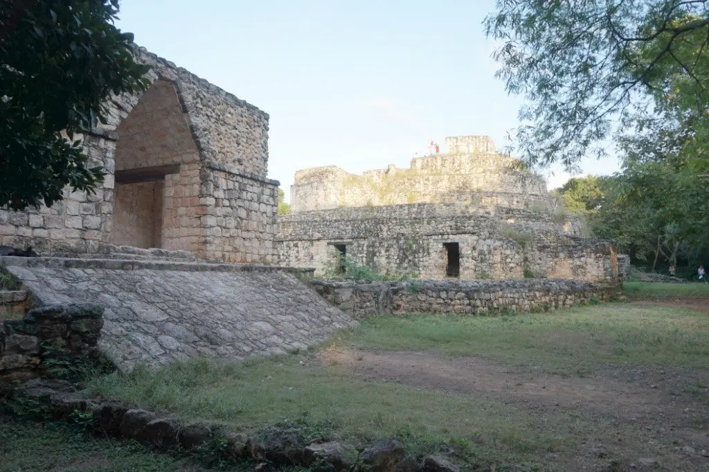 Entrance to Ek Balam - Where are the Mayan ruins
