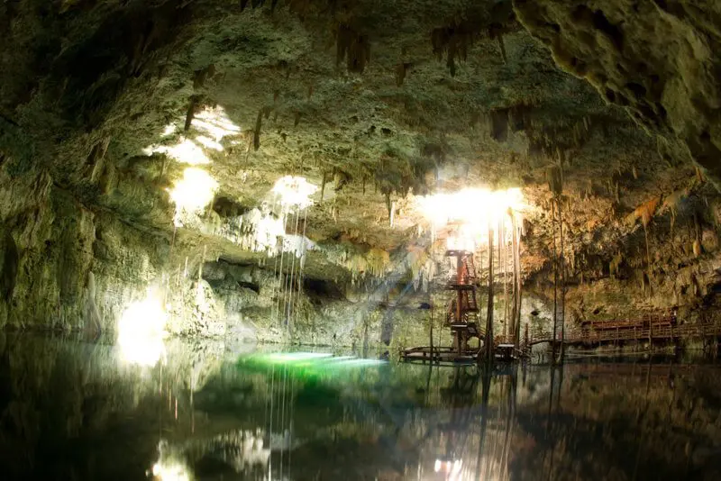 Nearby Cenote Maya