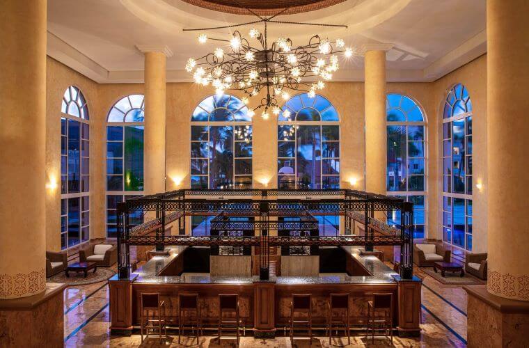 Martini is one of a selection of bars at Excellence Riviera Cancun