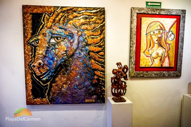 Gaston Charo art Playa del Carmen