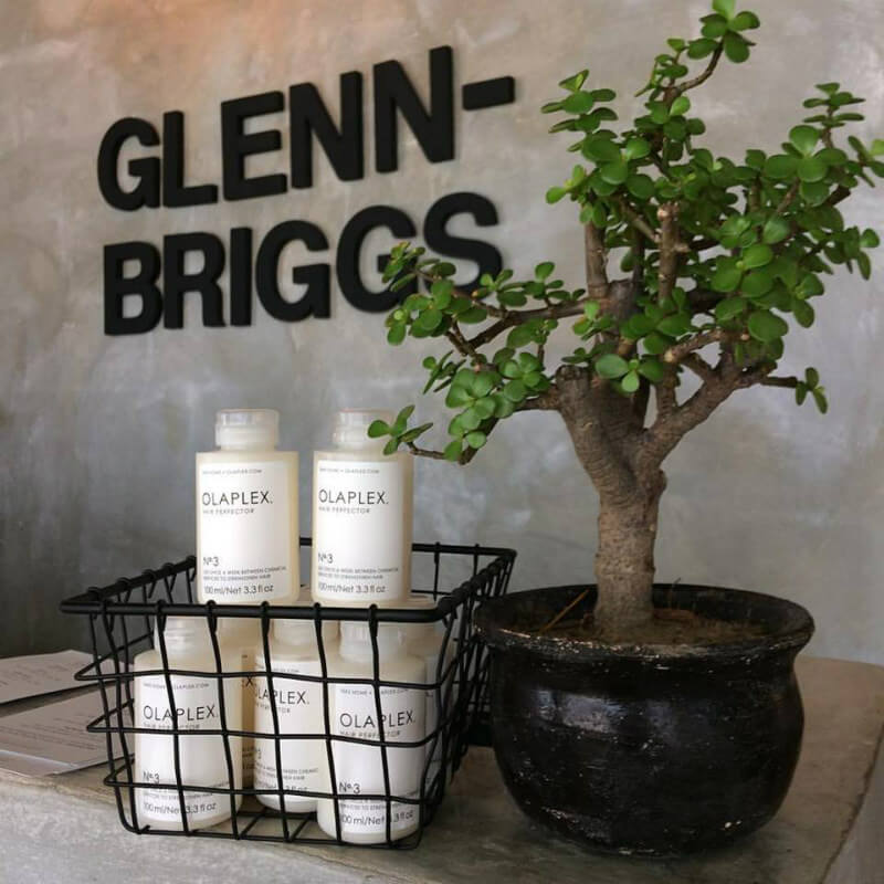 Olaplex hair treatment at Glenn-Briggs Salon in Playa del Carmen