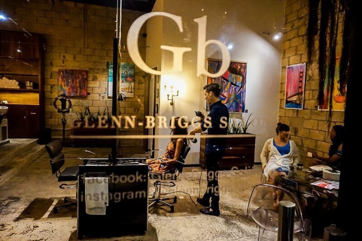 Glenn-Briggs Salon Combines Hospitality & Hair Styling in Unique Artistic Space