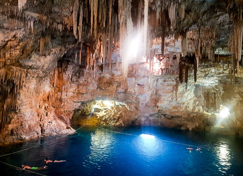 Palomitas Cenote Yacobá Yucatan