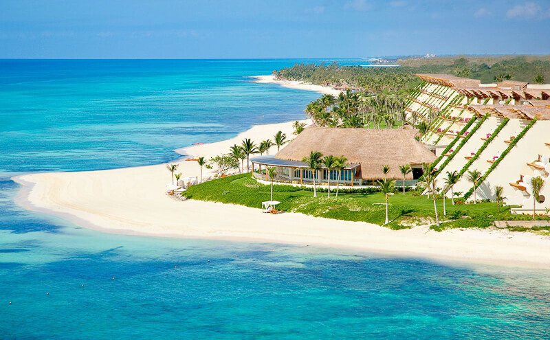 Aerial view of Grand Velas Riviera Maya