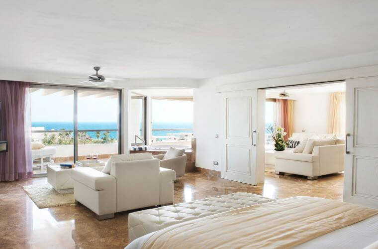 Beloved Playa Mujeres honeymoon in Mexico penthouse suite 