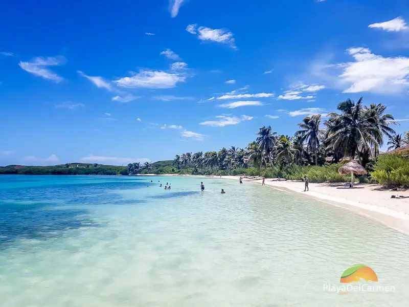 Beach at Isla Contoy, Mexico