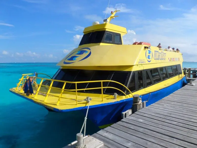 isla mujeres boat tour from playa del carmen