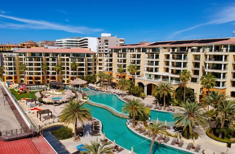 pool area and accommodation blocks as Casa Dorada