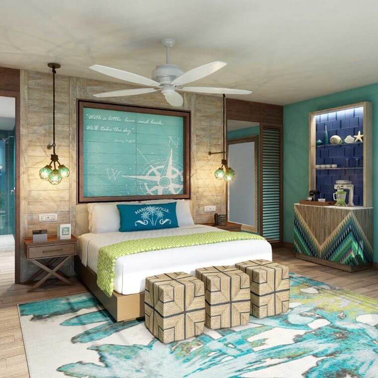 honeymoon suite at Margaritaville Island Reserve Riviera Maya 