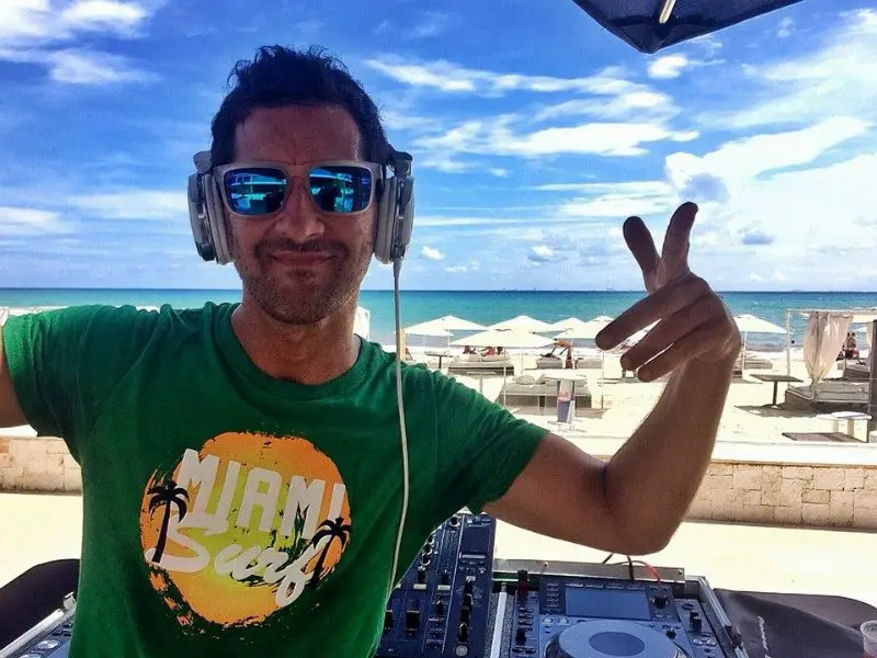 DJ at Mamitas Beach Club Playa del Carmen