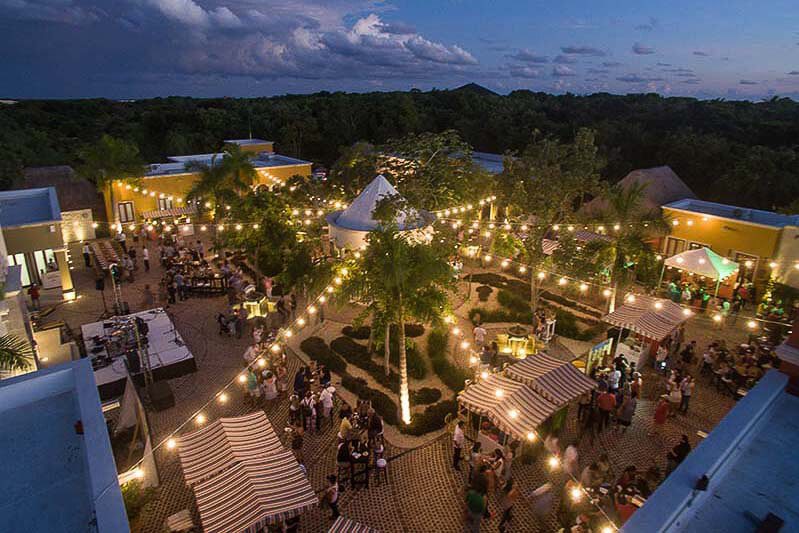 El Pueblito Mayakoba in Playa del Carmen Mexico