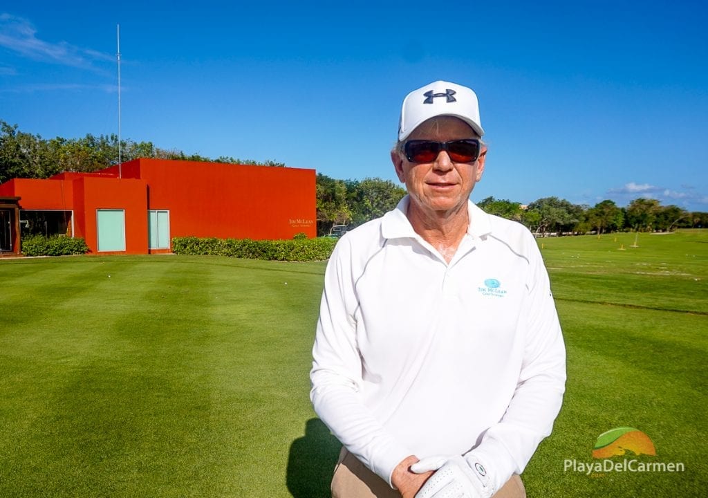 Jim Mclean at Mayakoba Golf Course Food & Wine Festival