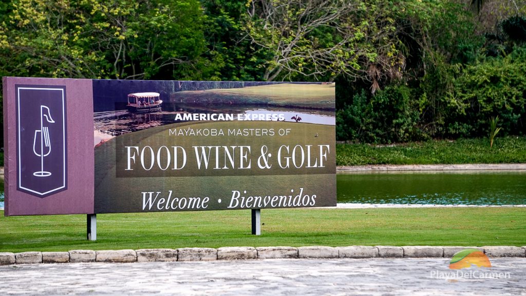 Mayakona Food Wine & Golf Playa del Carmen Event