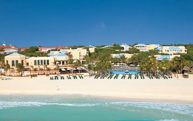 Aerial view of beach at Paraisus Playa del Carmen