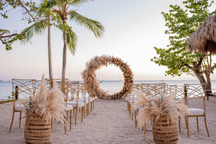La romana beach weddings