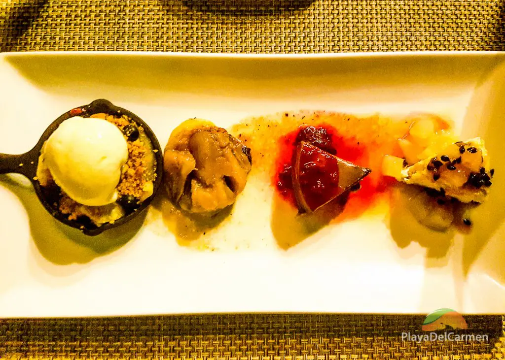 Plank Restaurants Playa del Carmen desserts