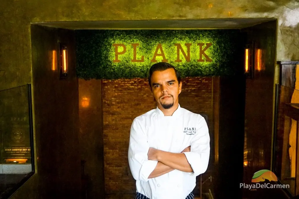 plank restaurant chef and owner juan diego solombrino