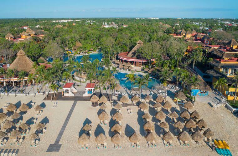 aerial view of Iberostar Quetzal