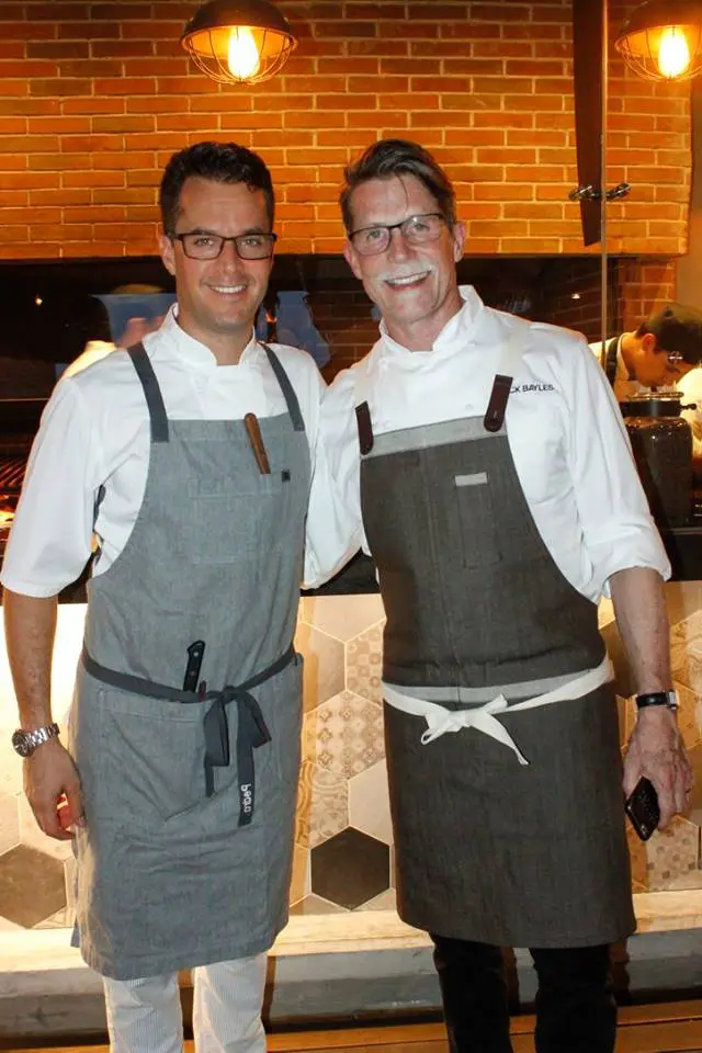 Chefs Rick Bayless and Pedro Abascal Playa del Carmen