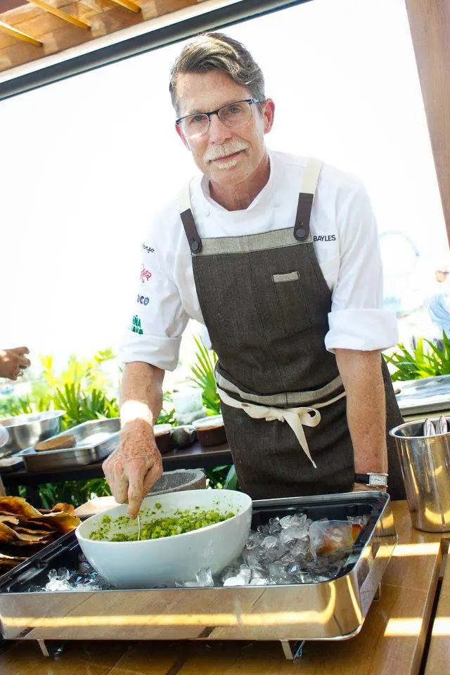 Chef Rick Bayless at Thompson Hotel in Playa del Carmen