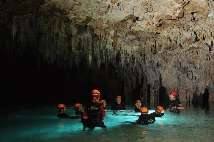 Rio Secreto underground river Riviera Maya