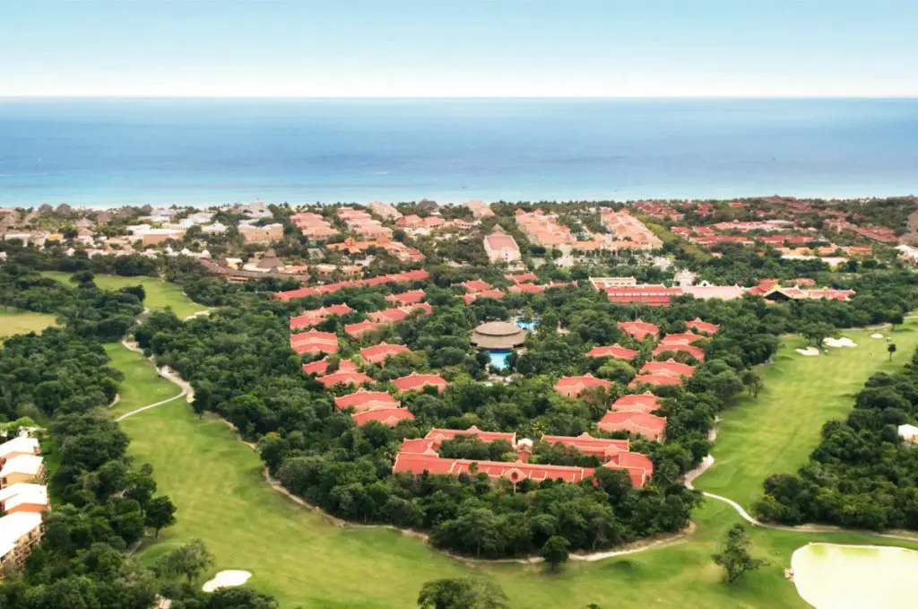 riu tequila aerial view