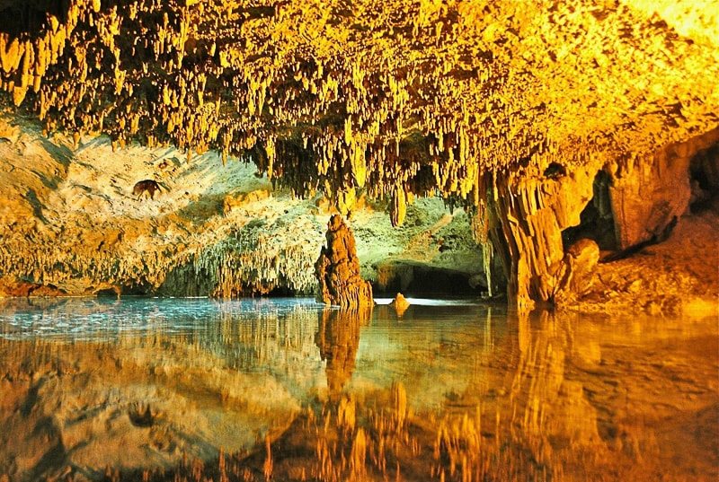 A cave outside of Playa del Carmen