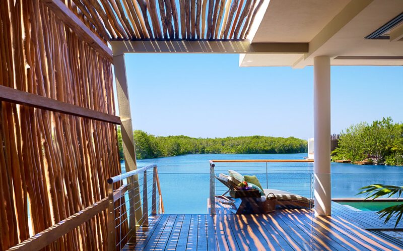 Rosewood Mayakoba private deck