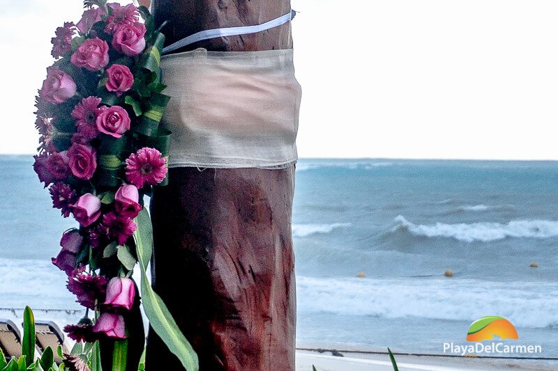 Bouquet of flowers at Royal Playa del Carmen