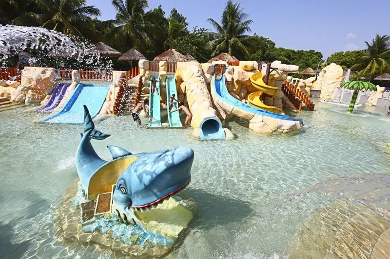 Sandos Caracol water park Playa del Carmen