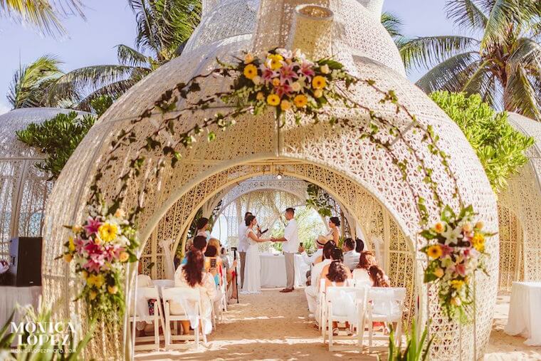 Gazebo Wedding Sandos caracol