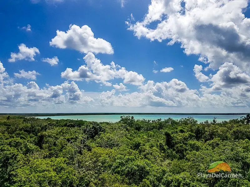 Muyil Lagoon in the Sian Kaan Biosphere, Mexico