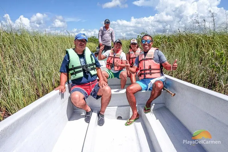 Sian Kaan boat tour through Muyil Lagoon