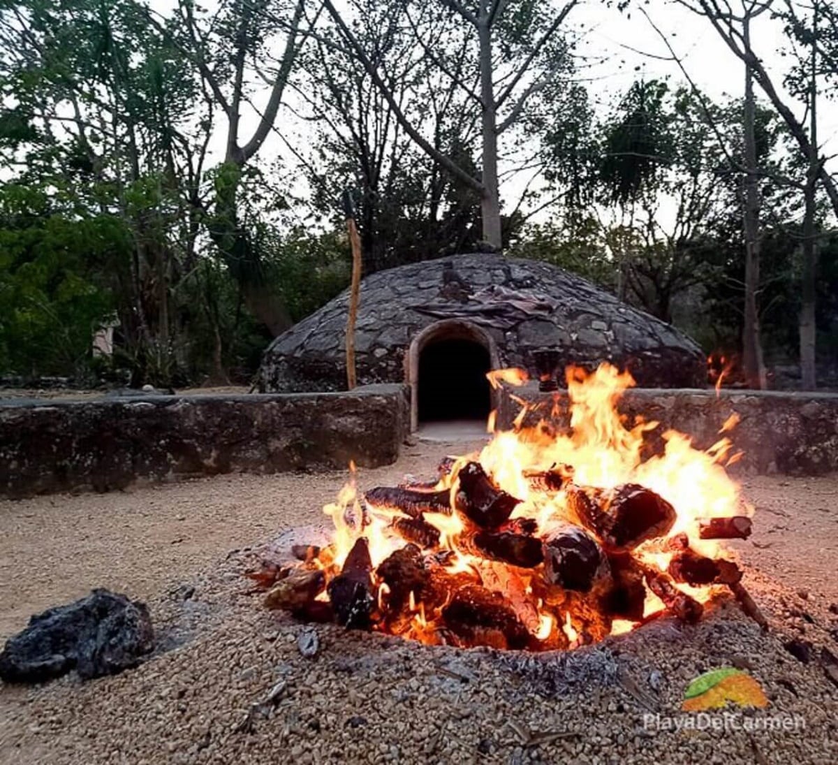 Temazcal ceremony