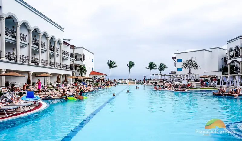 Royal Playa del Carmen swimming pool