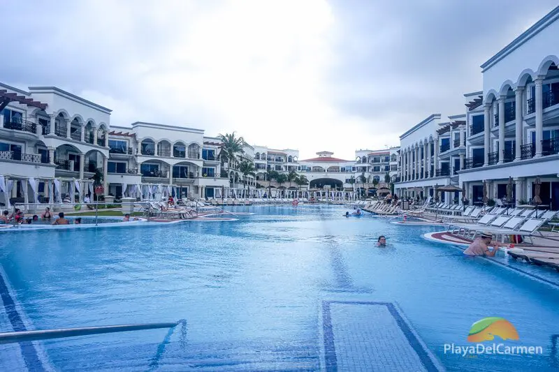 The Royal Playa del Carmen pool