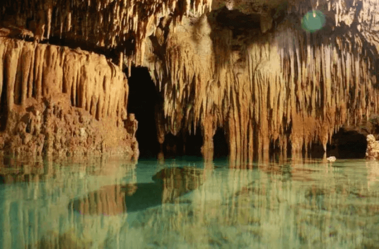 cenote on the Tulum Day Tour 