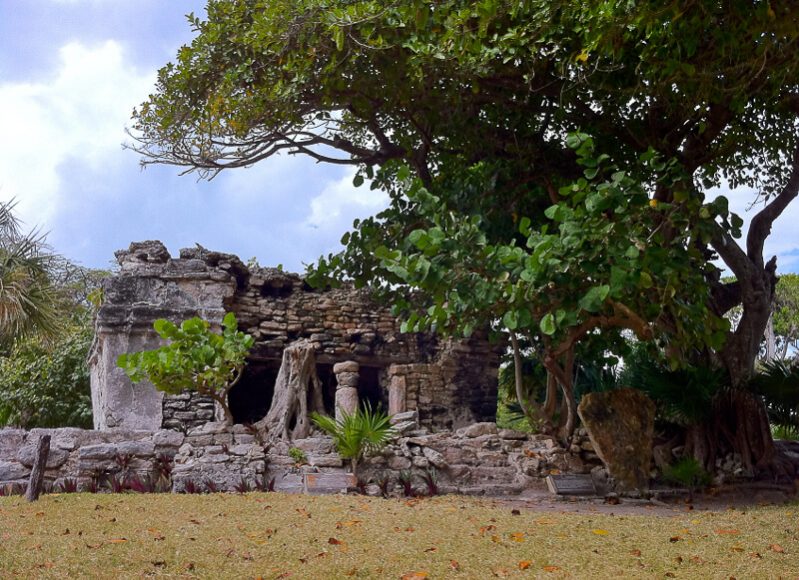 Playacar ruins in Playa del Carmen