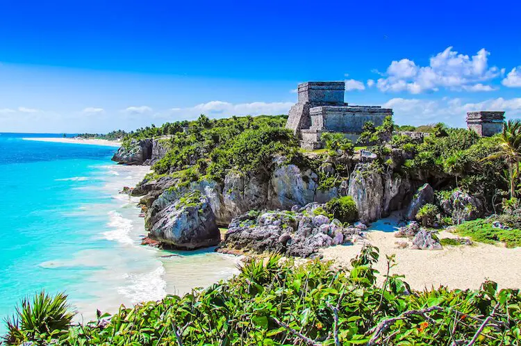 Maya ruins in Tulum