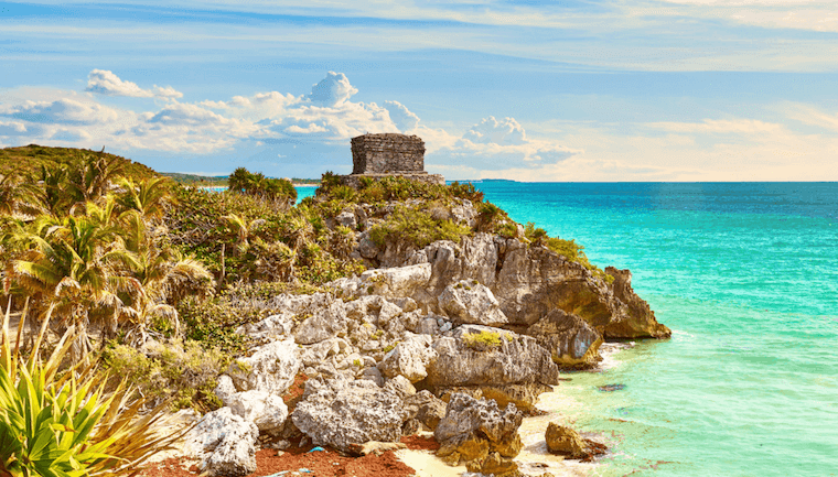 tulum ruins playa paraiso