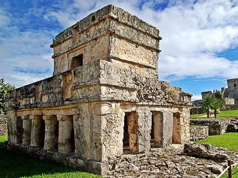 Tulum archaeological site, Riviera Maya Mexico