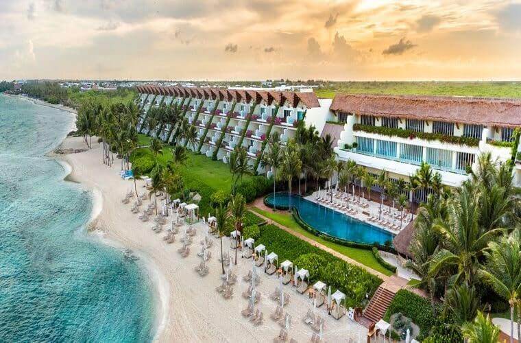 Aerial view of Grand Velas 