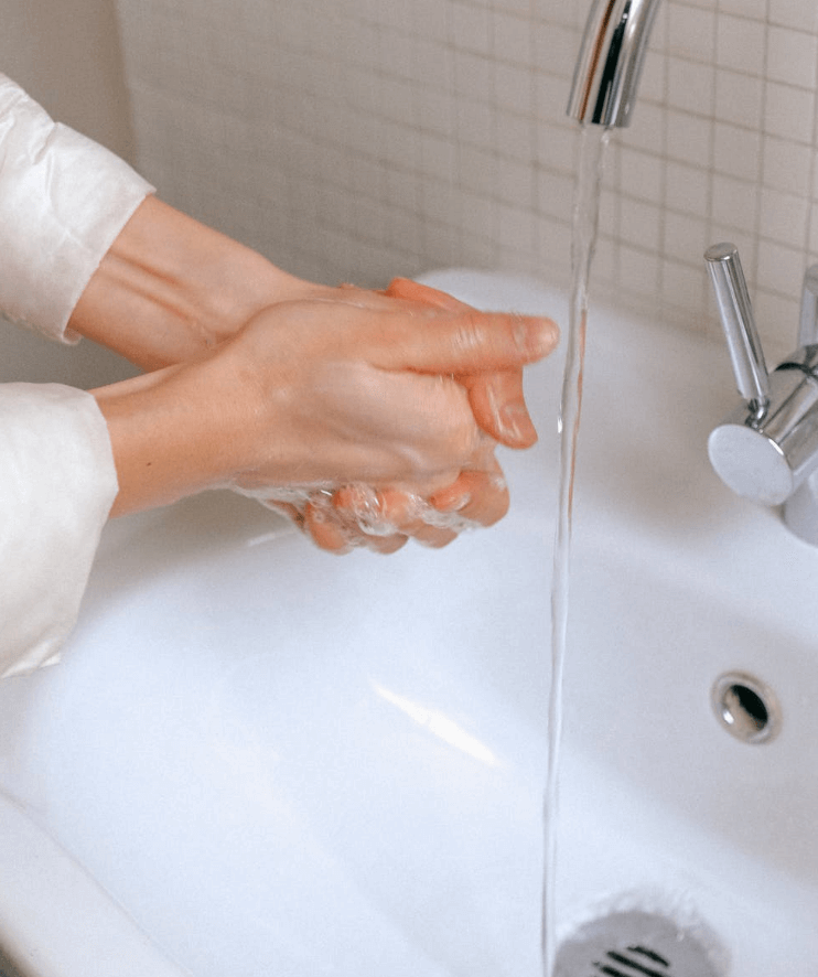washing hands coronavirus